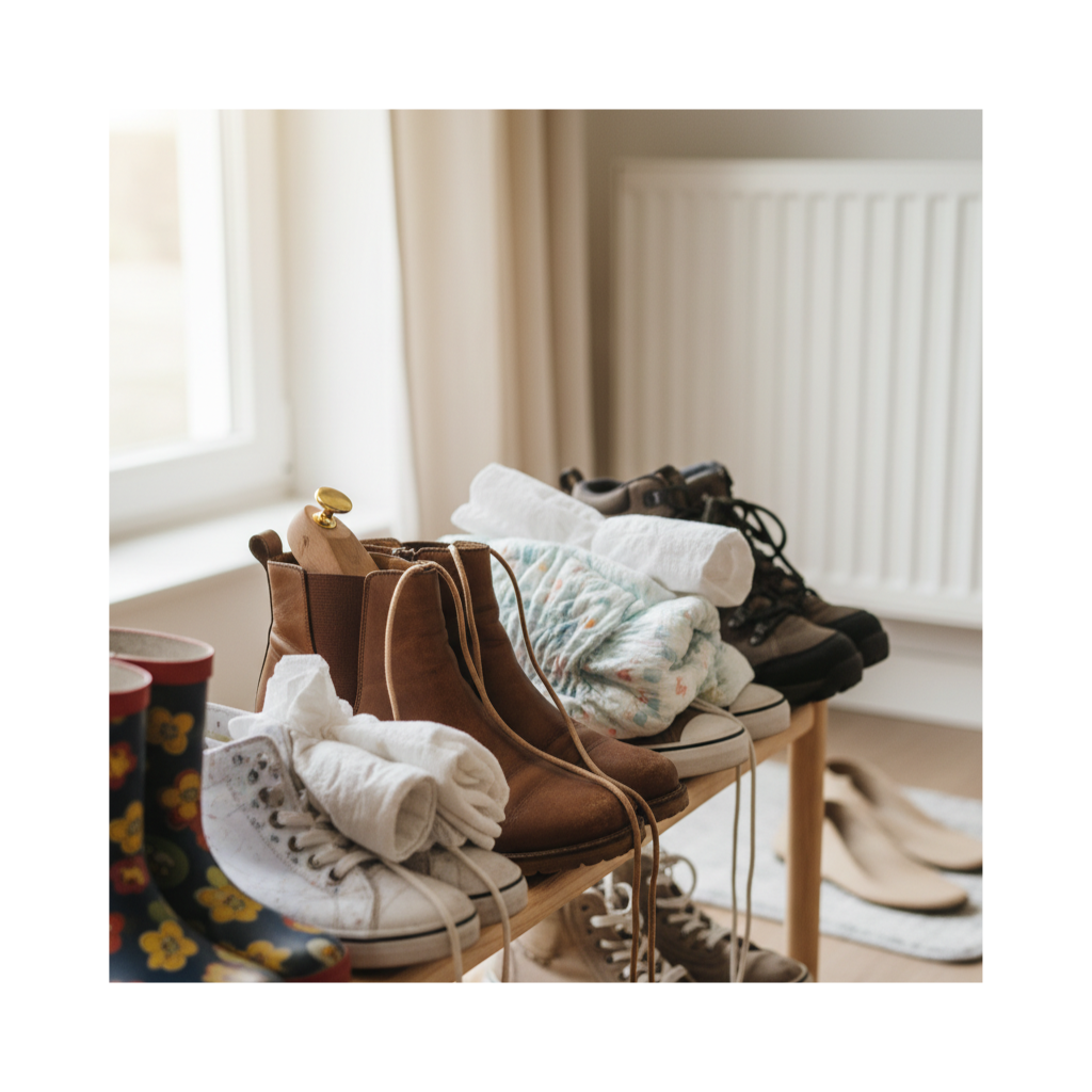 Nasse Tage, nasse Füße - so trocknest Du deine Schuhe richtig! - Shoedeal