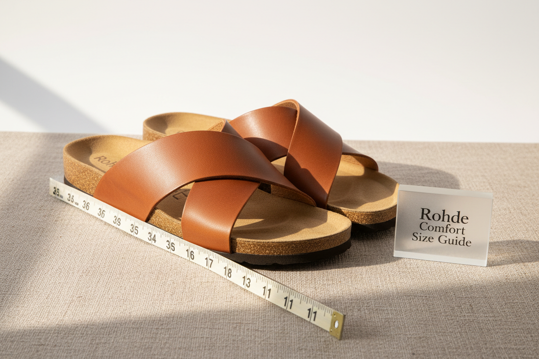 Der ultimative Rohde Größen-Guide: So findest du deine perfekte Passform - Shoedeal