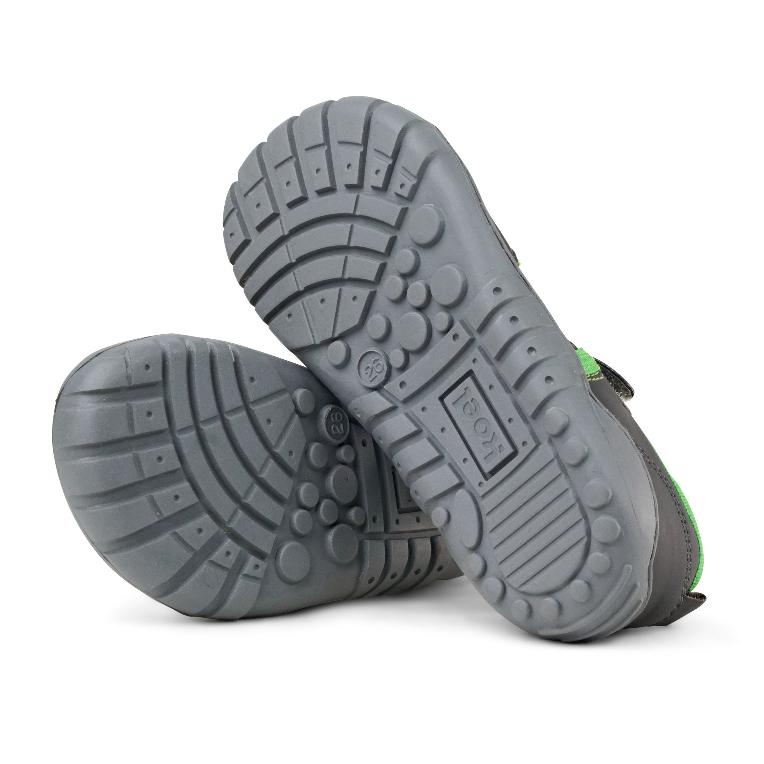 KOEL Barefoot Kinder Sandalen MADISON dark grey