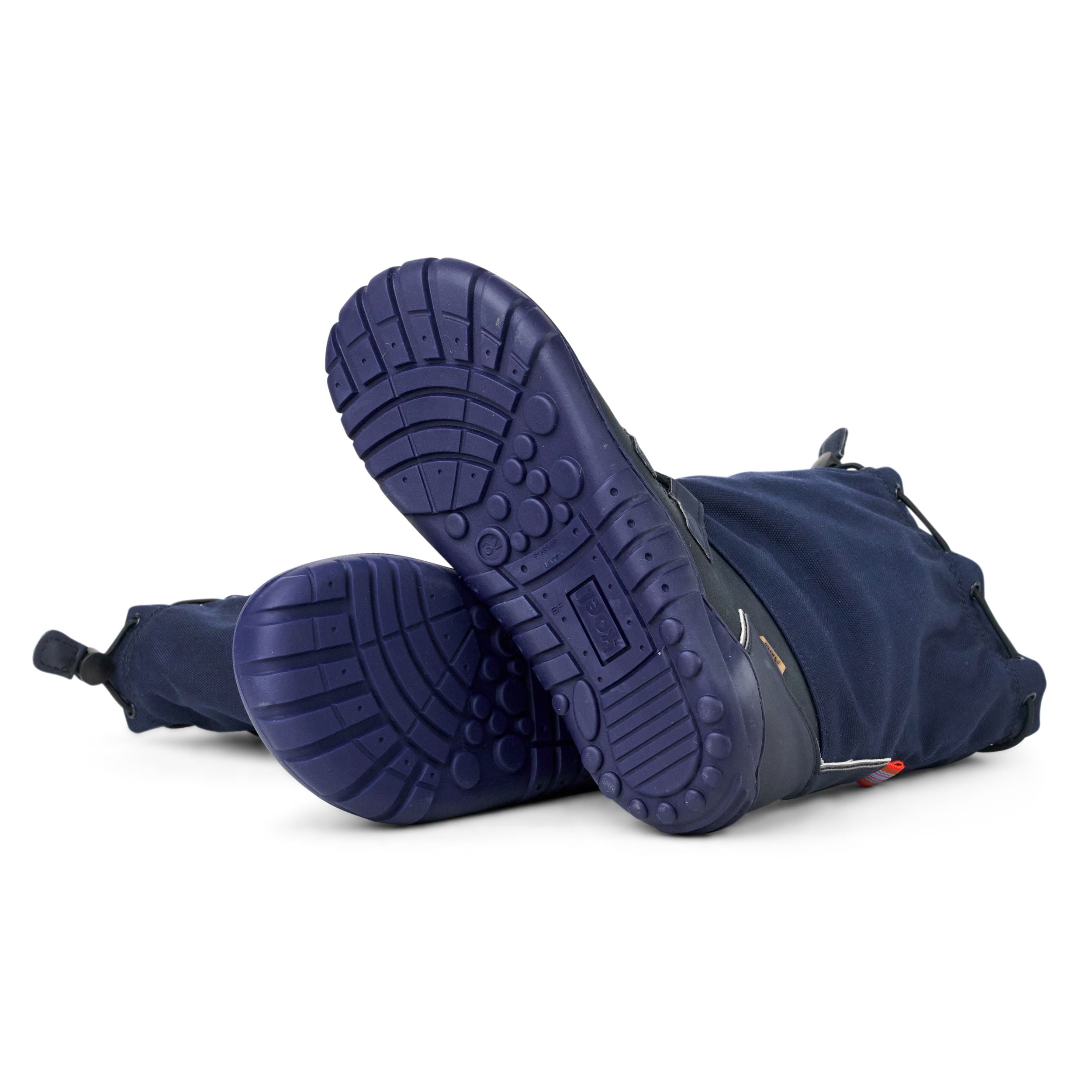KOEL Barefoot Teenager Winter Stiefel - RANA WP LEX navy