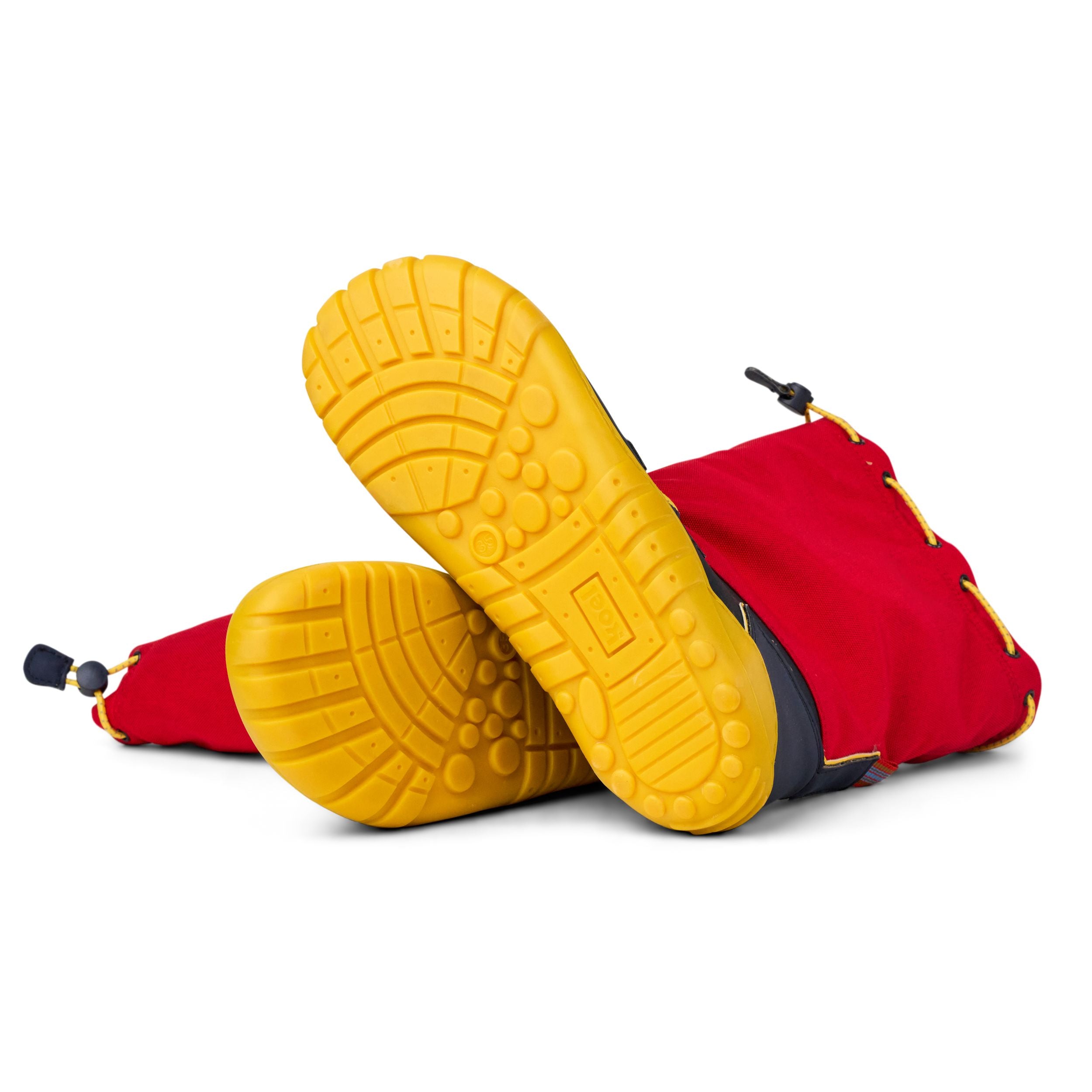 KOEL Barefoot Winter Teenager Stiefel - RANA WP LEX - red