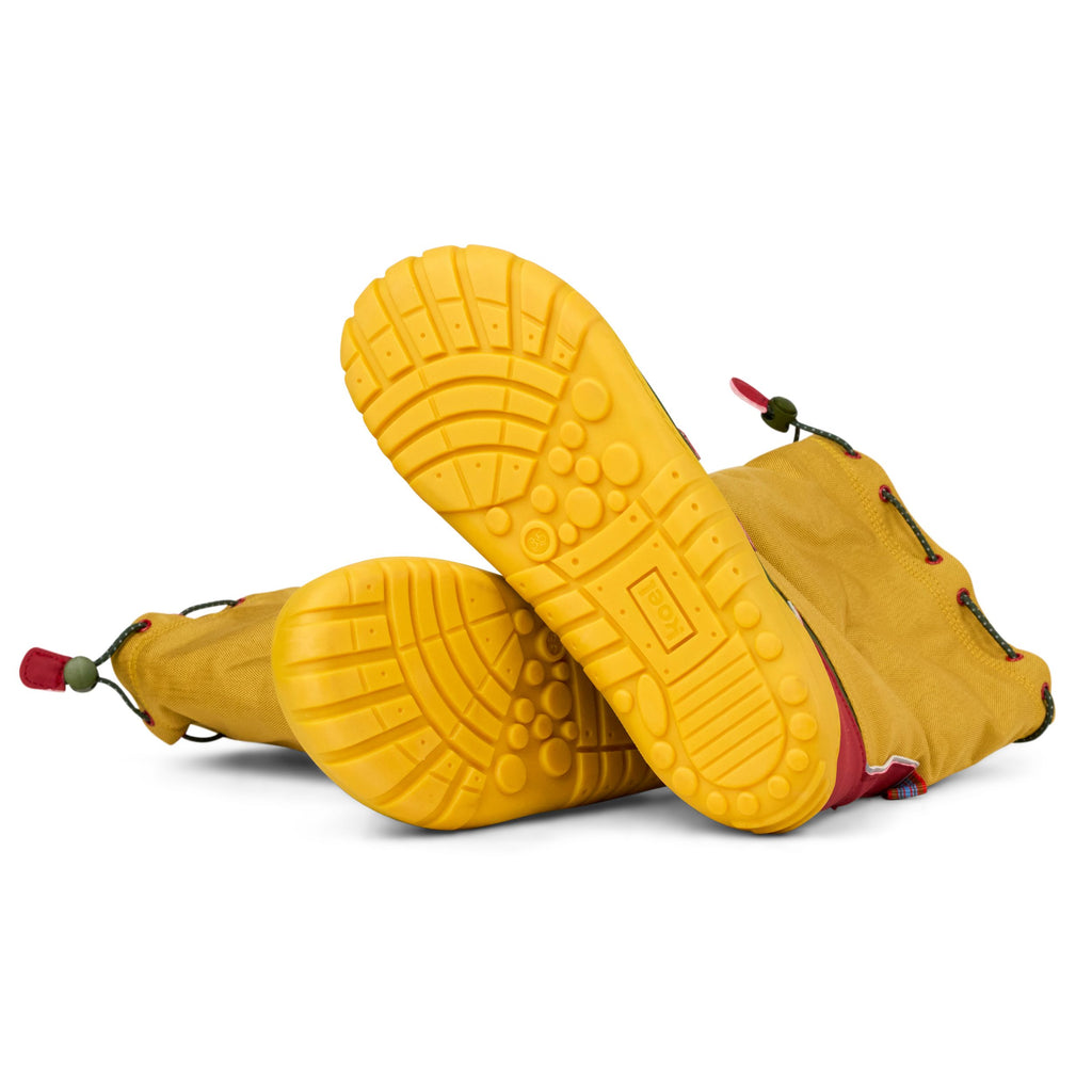 KOEL Kinder Barefoot Winter Stiefel RANA WP LEX yellow
