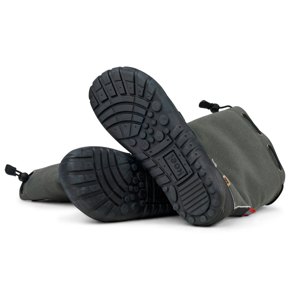 KOEL Damenschuhe Barefoot Stiefel RANA TEX LEGION grey