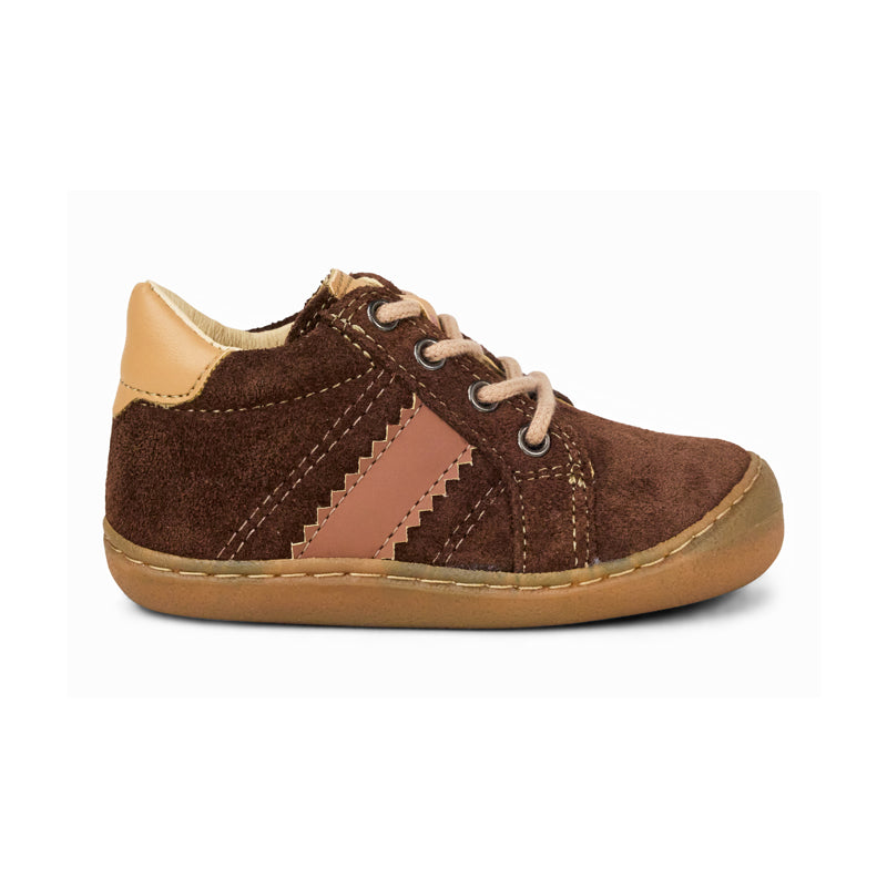 KOEL Barefoot Kinder Sneakers BLAKE SUEDE 301 brown