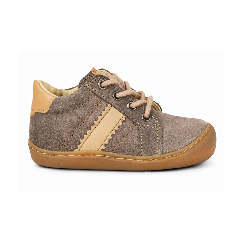 KOEL Barefoot Kinder Sneakers BLAKE SUEDE 301 taupe