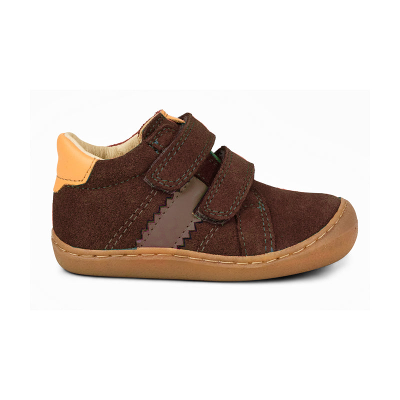 KOEL Barefoot Kinder Sneakers BYNO SUEDE brown