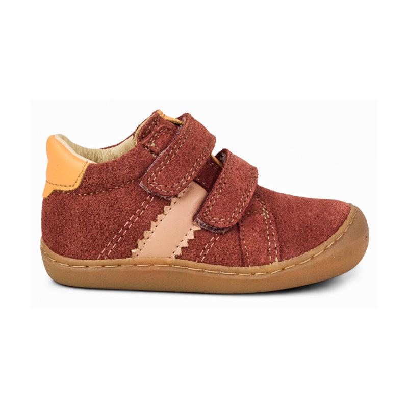 KOEL Barefoot Kinder Sneakers BYNO SUEDE nu rosa