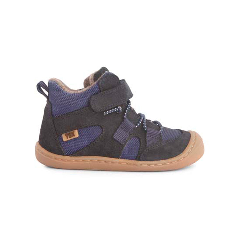 KOEL Kinder gefütterte Barefoot Booties BEAU MERINO blue