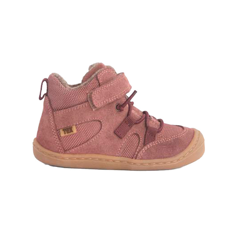 KOEL Kinder gefütterte Barefoot Booties BEAU MERINO old pink