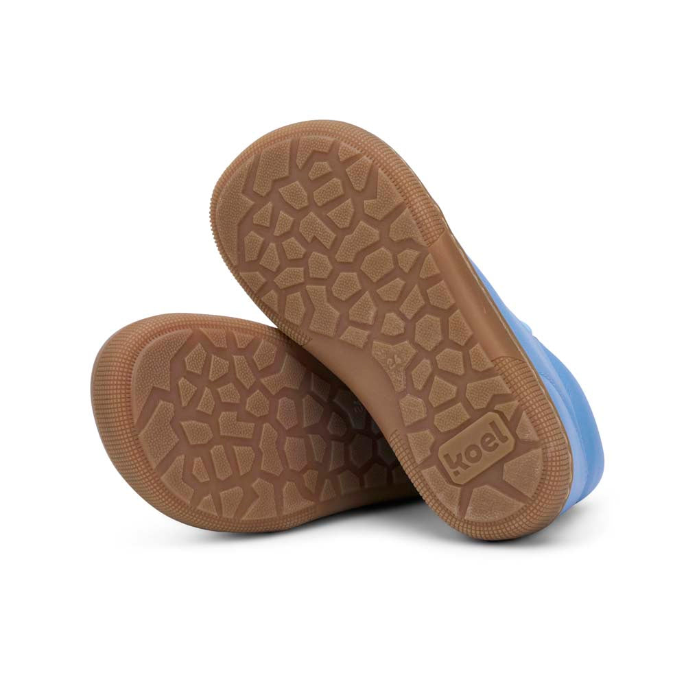 KOEL Barefoot Kinder Schnürer DELI NAPA - celeste