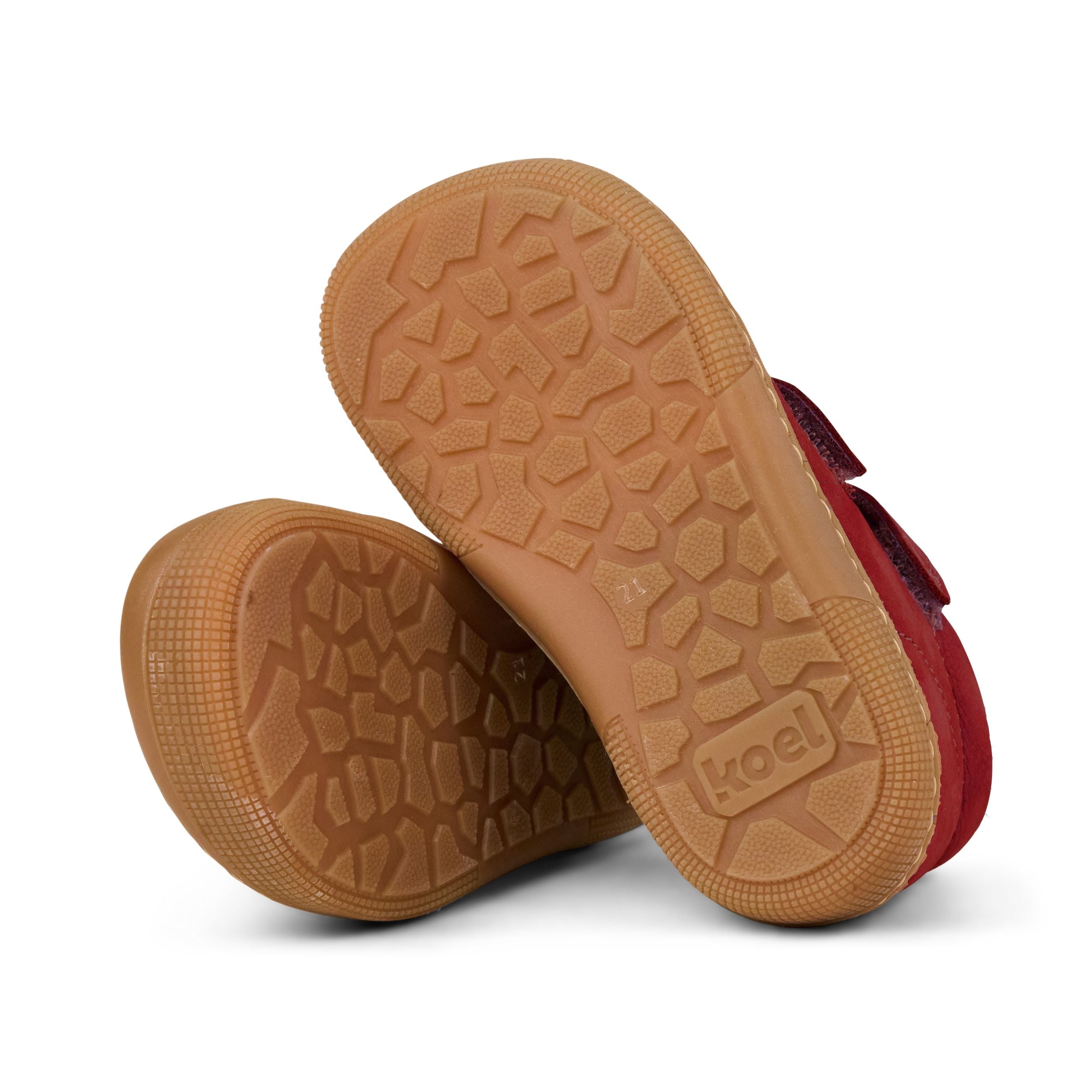 KOEL Barefoot Kinder Sneakers DON 2.0 - red