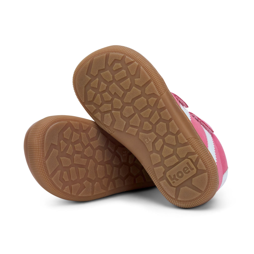 KOEL Kinder Barefoot Sneakers DAVID LEATHER old pink