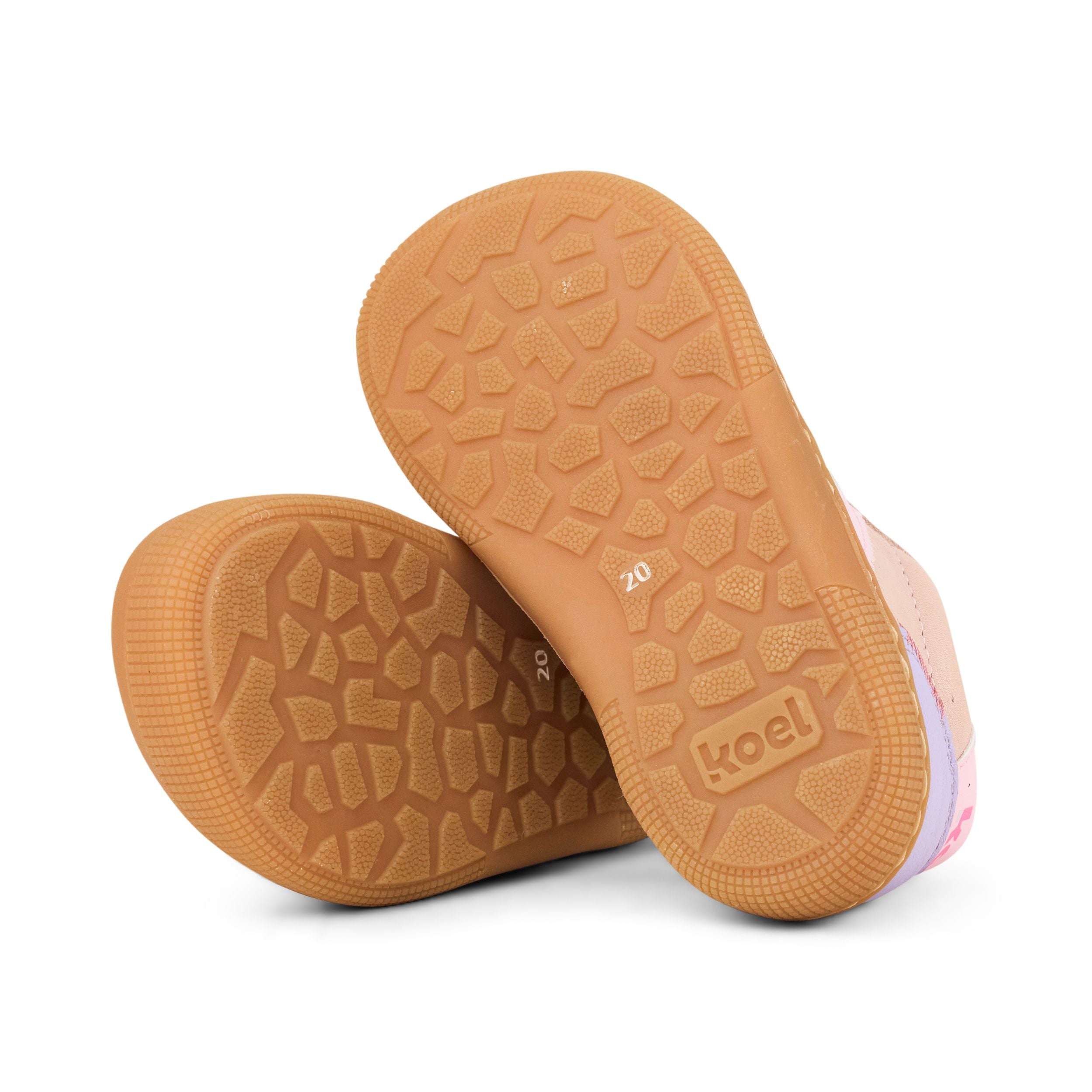 KOEL Barefoot Kinder Sneakers DALLAS LEATHER pink