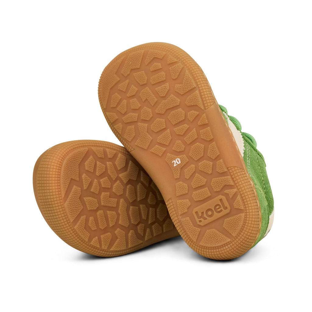 KOEL Barefoot Kinder Sneakers DALLAS SUEDE khaki