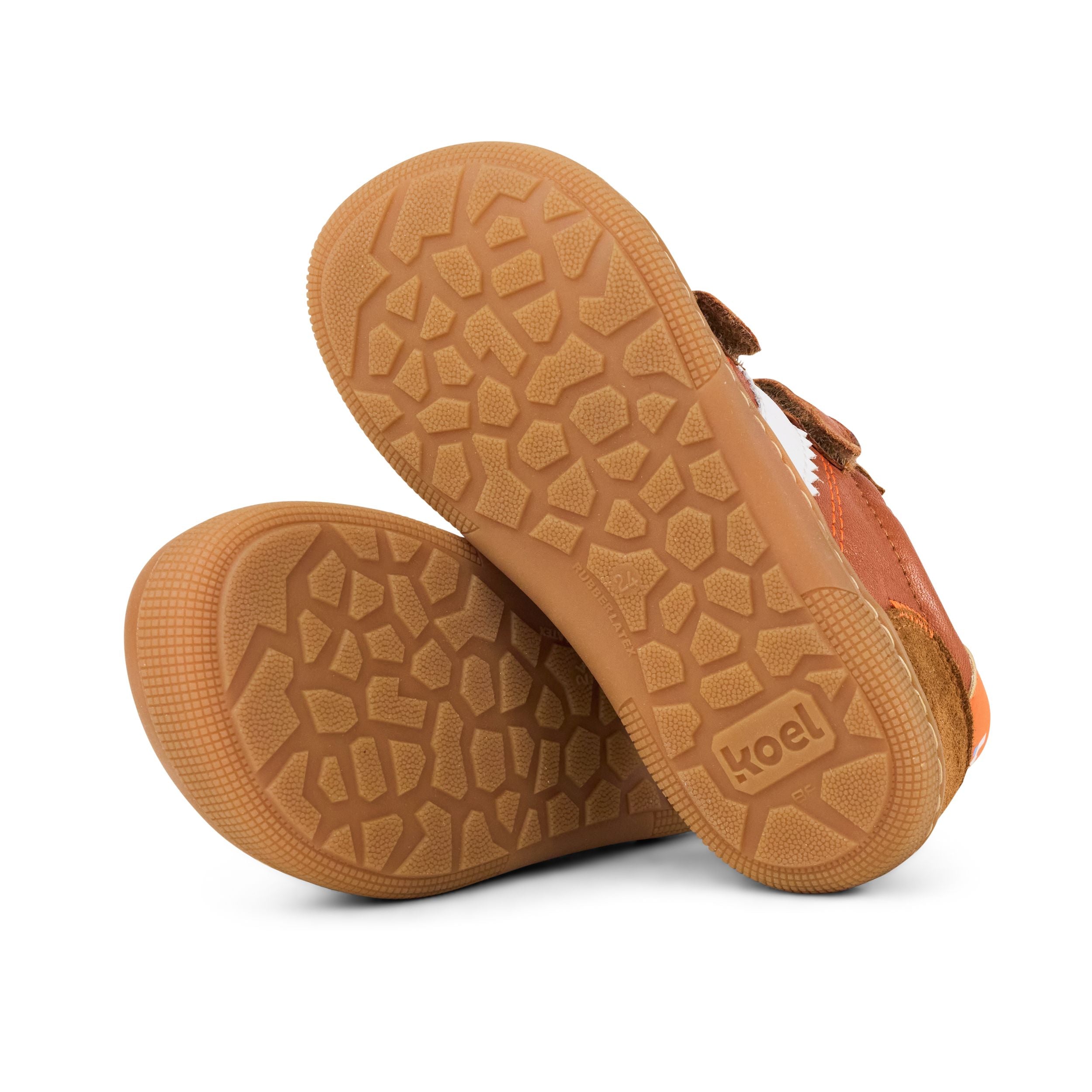 KOEL Barefoot Kinder Sneakers DENIS NAPPA NEW 3.0 cognac orange – Sneakers - Braun | shoedealo.shop – Bild 6