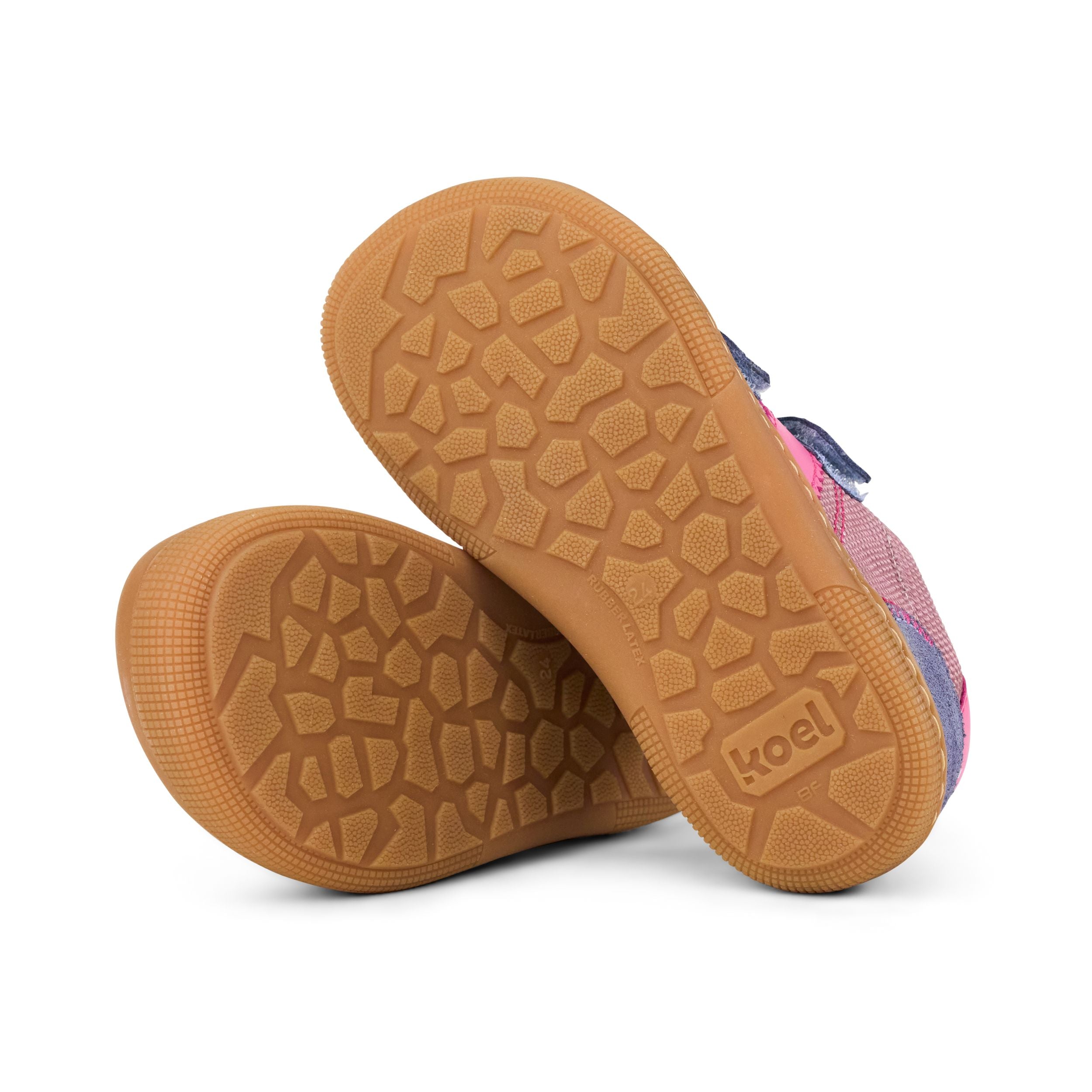 KOEL Barefoot Kinder Sneakers DENIS FABRICS 3.0 pink