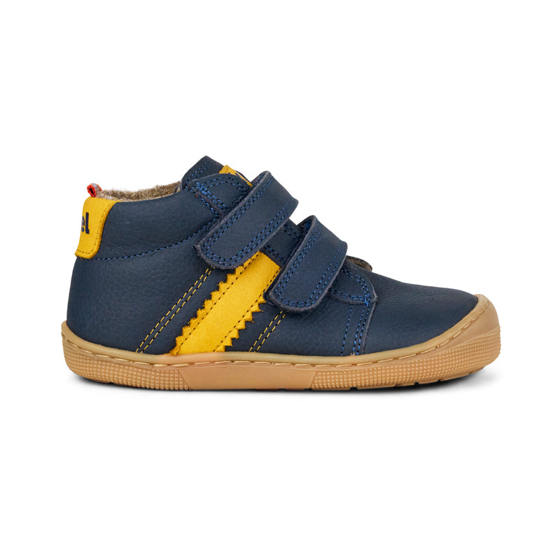 KOEL Barefoot Kinder Übergangsschuhe Sneakers DAVID 3.0 WOOL blue