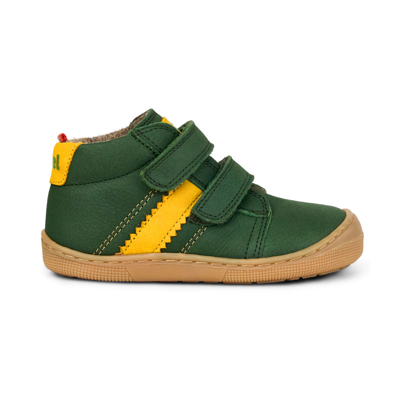KOEL Barefoot Kinder Übergangsschuhe Sneakers DAVID 3.0 WOOL green