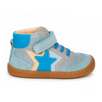 KOEL Barefoot Kinder Sneakers DARO LEATHER turquoise