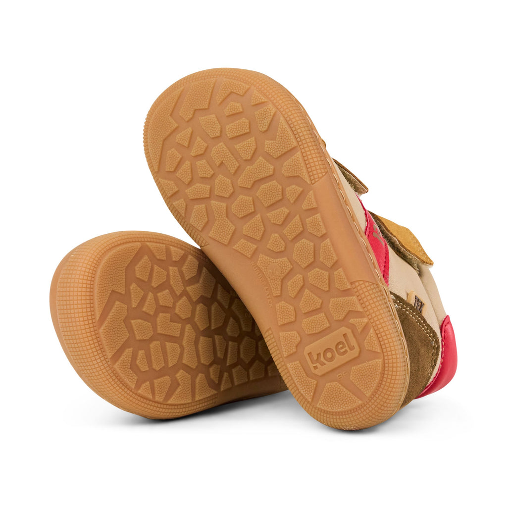 KOEL Barefoot Kinder Sneakers DARI COTTON taupe – Barfußschuhe - Mehrfarbig | Jetzt bei shoedealo.shop entdecken! – Bild 6
