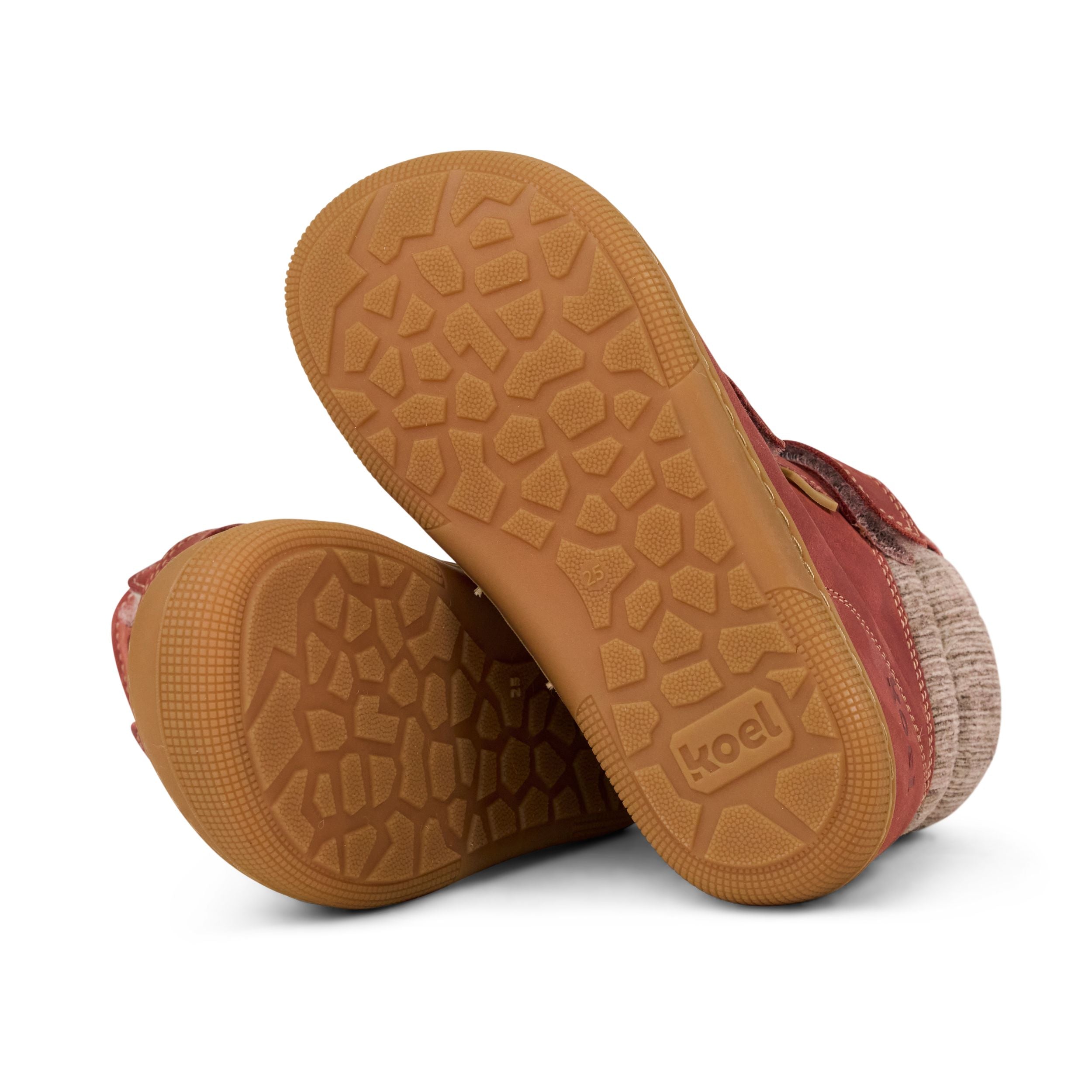 KOEL gefütterte Barefoot Kinderstiefel DEAN 2.0 WP WOOL 07T049 old pink