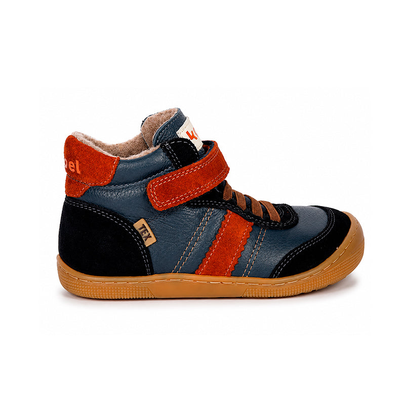 KOEL Barefoot Kinder Übergangsschuhe Sneakers DANIEL 3.0 SUEDE navy