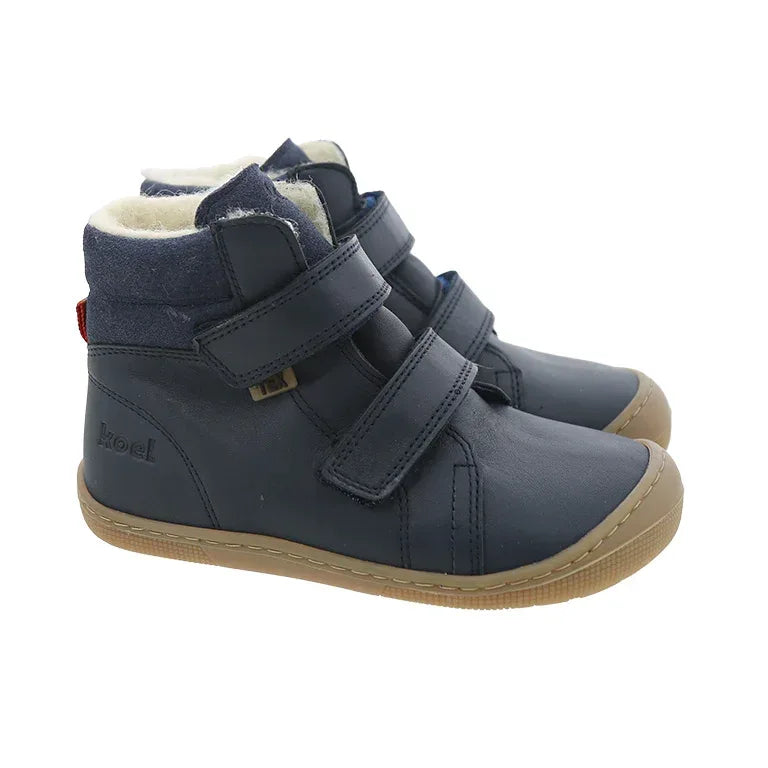 KOEL Barefoot Kinderstiefel - DEMIL WOOL 07T053 - blue – Booties - Blau | shoedealo.shop – Bild 9