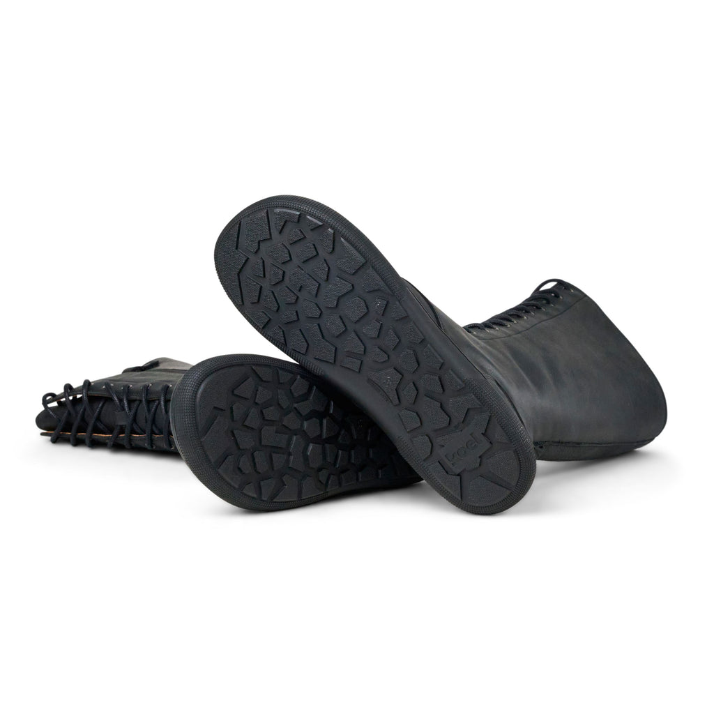 KOEL Damen Barefoot Stiefel FLORA HYDRO - black