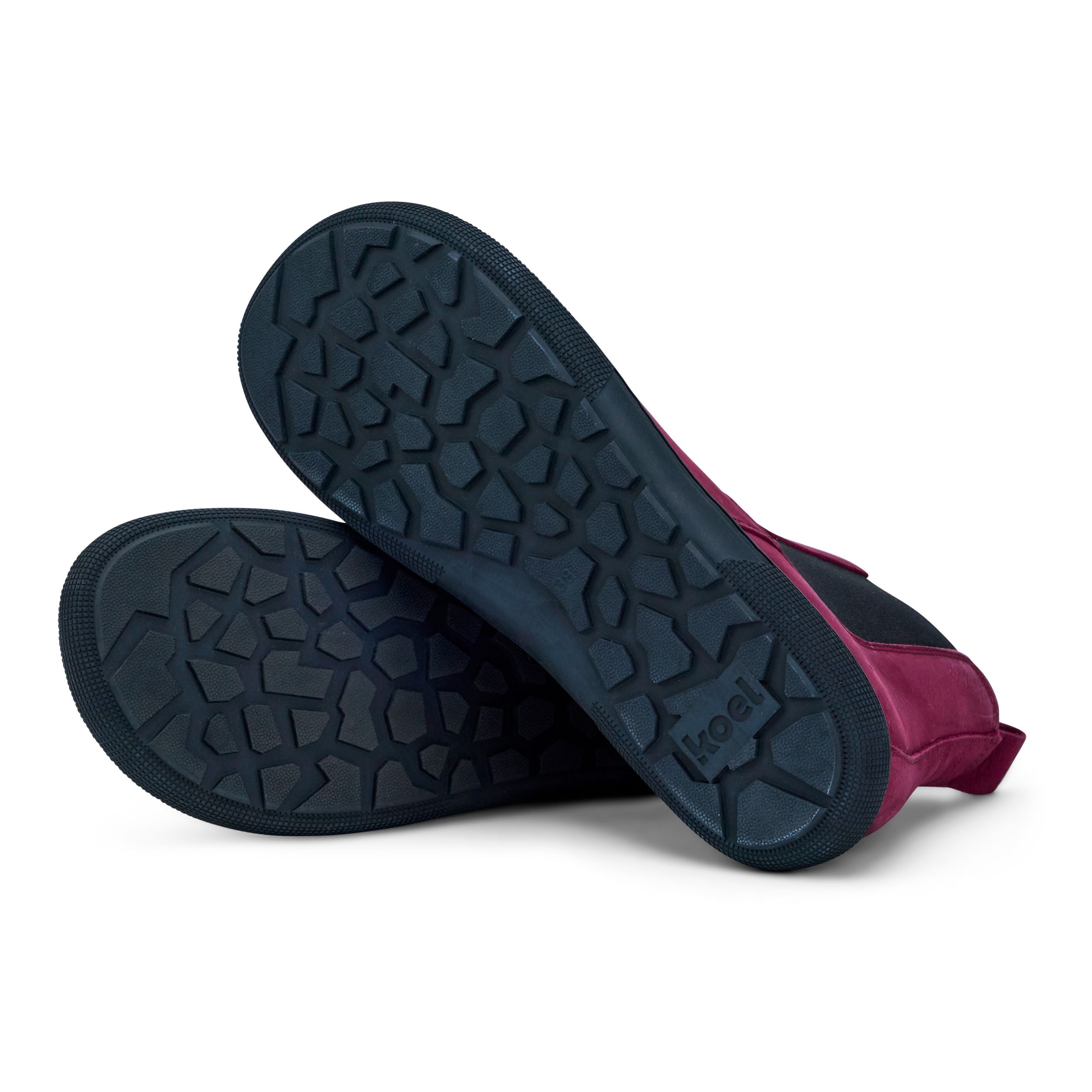 KOEL Damenschuhe - Barefoot Booties FILAS HYDRO - bordo
