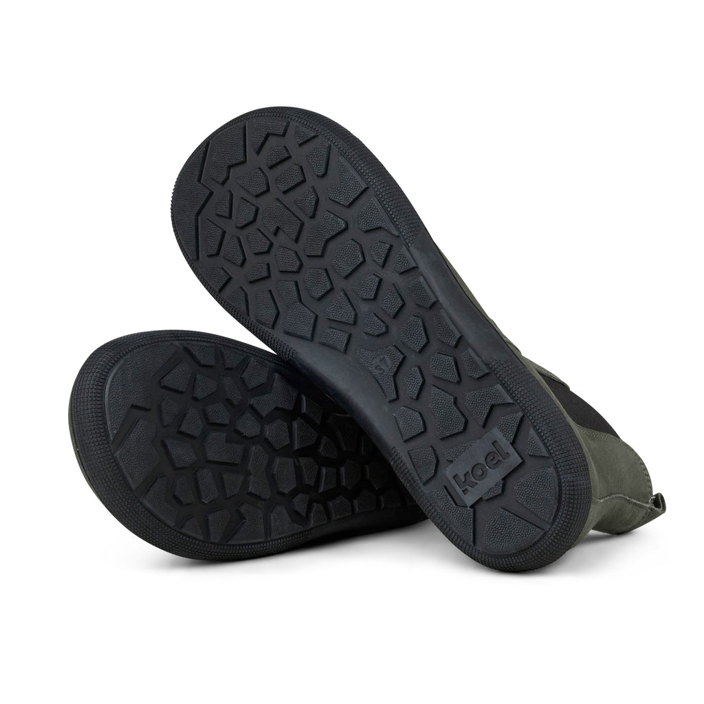 KOEL Damenschuhe - Barefoot Booties FILAS HYDRO - khaki
