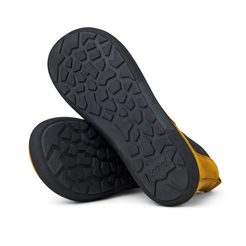 KOEL Damenschuhe - Barefoot Booties FILAS MERINO - miel