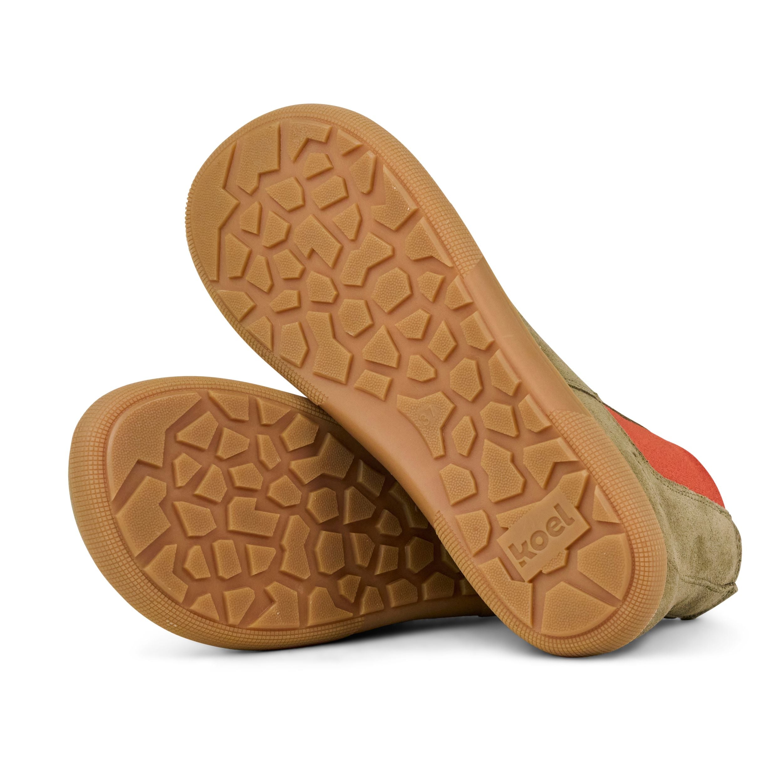 KOEL Damen Barefoot Booties FILAS SUEDE trufle