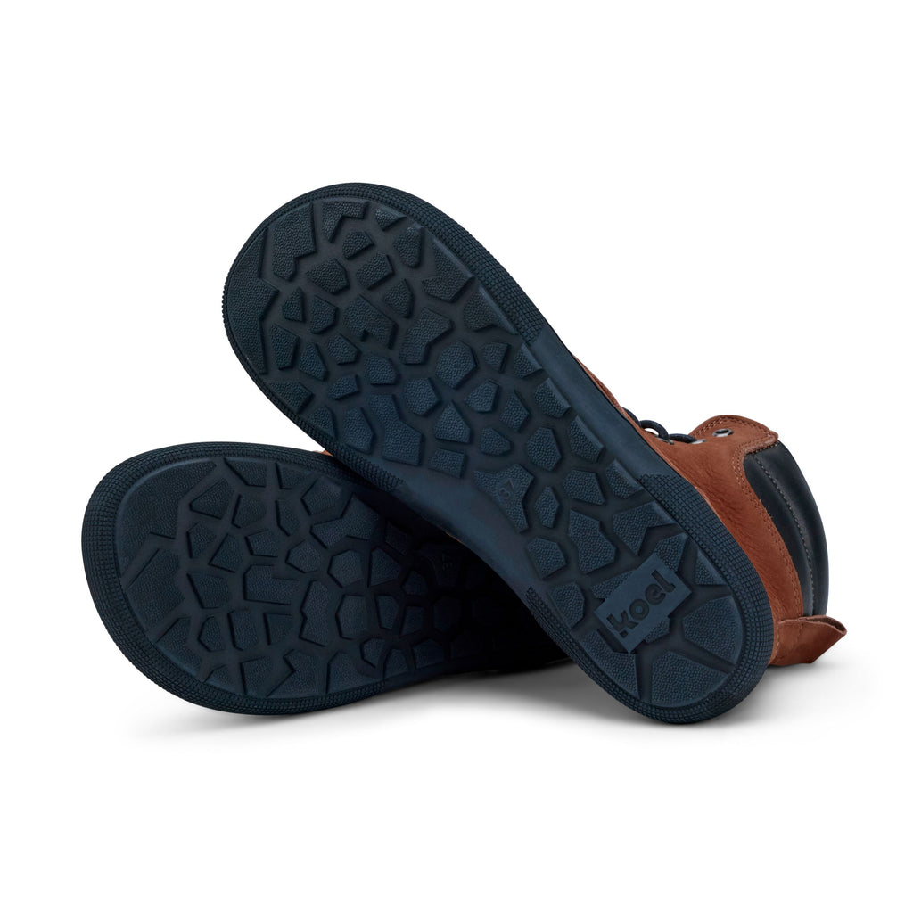KOEL Damenschuhe - Barefoot Booties FLORENCE chocolate