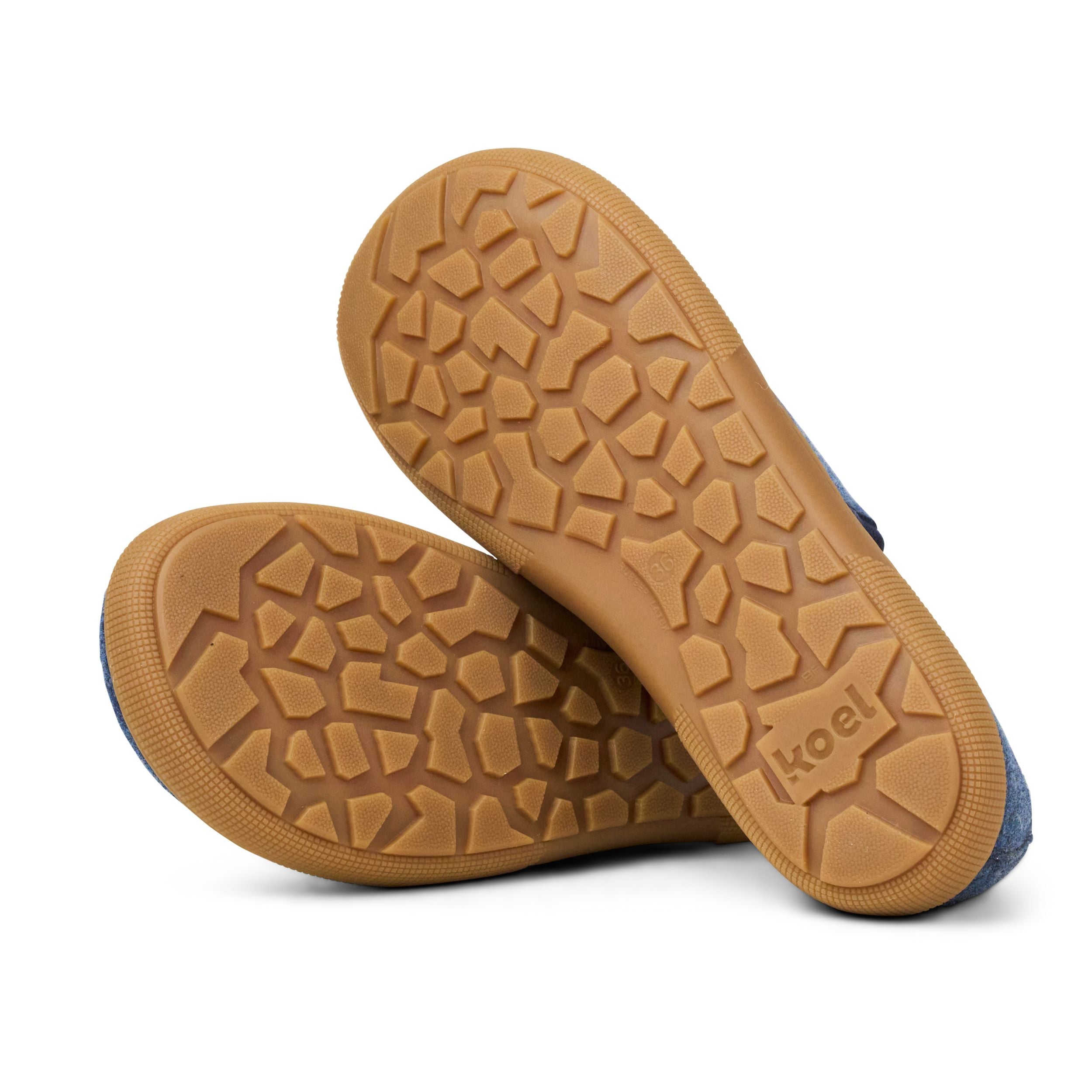 KOEL Barefoot Damen Slipper MERINO - blue