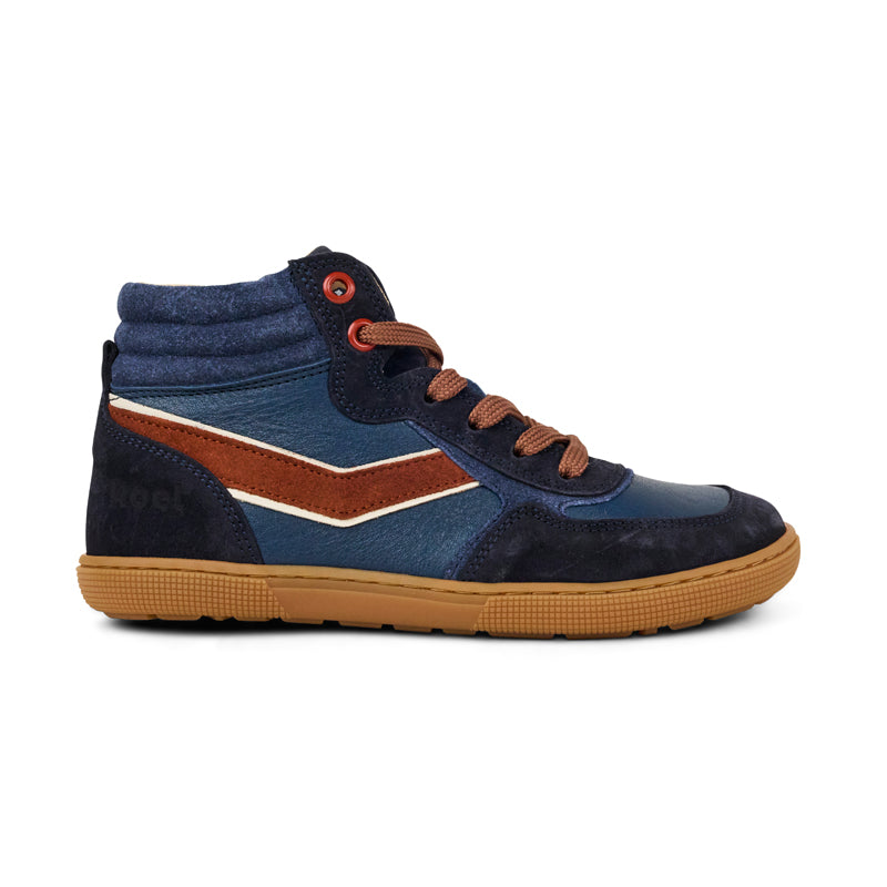 KOEL Barefoot Kinder Sneakers bis Größe 41 DANISH CLASSIC navy