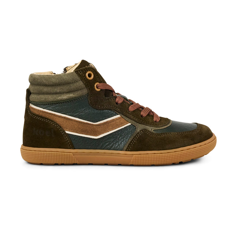 KOEL Barefoot Kinder Sneakers bis Größe 41 DANISH CLASSIC green