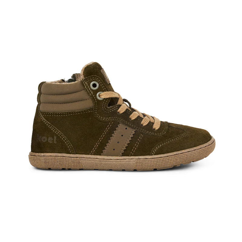 KOEL Barefoot Kinder Übergangsschuhe Sneakers bis Größe 41 DREW TEX khaki