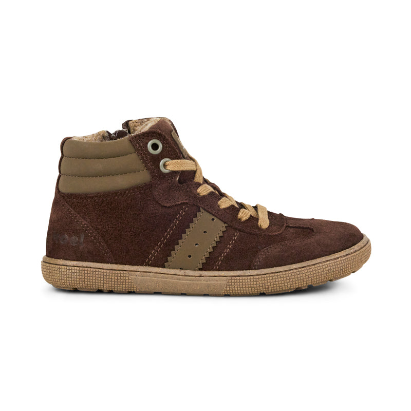 KOEL Barefoot Kinder Übergangsschuhe Sneakers bis Größe 41 DREW FELT brown
