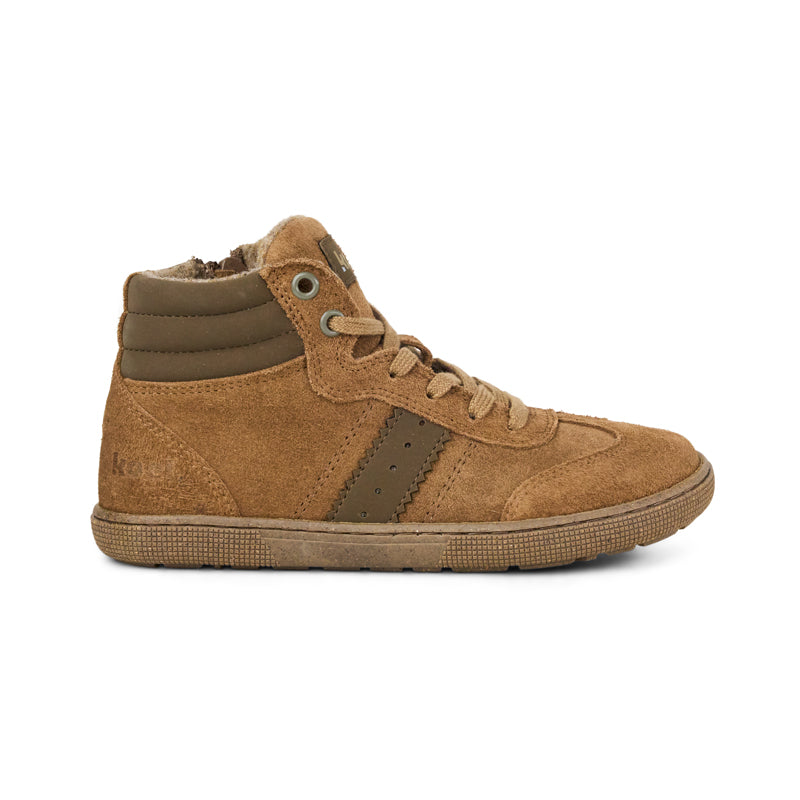 KOEL Barefoot Kinder Übergangsschuhe Sneakers bis Größe 41 DREW FELT taupe