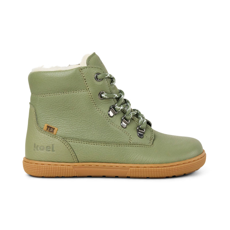 KOEL Barefoot Kinder Booties bis Größe 41 DRY HYDRO olive