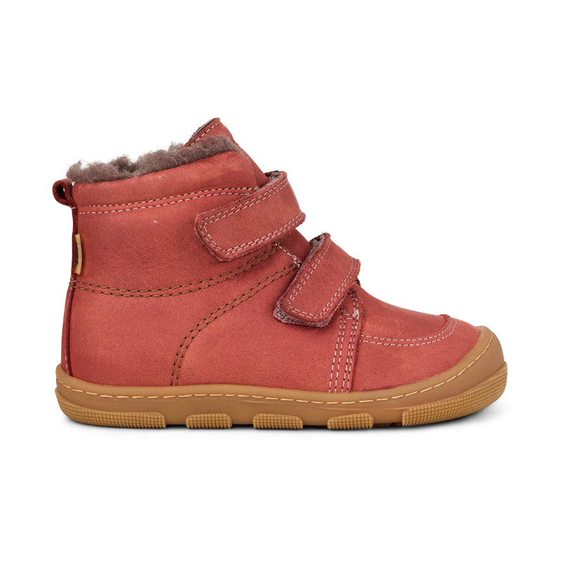 KOEL Barefoot Kinder Booties KASI WOOL extra weit old pink 601