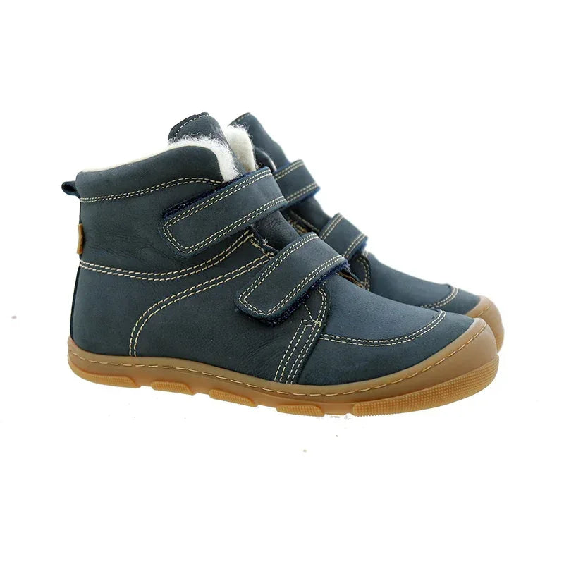KOEL Barefoot Kinder - KASI WOOL extra weit - jeans – Barfußschuhe - Blau | Jetzt bei shoedealo.shop entdecken! – Bild 7