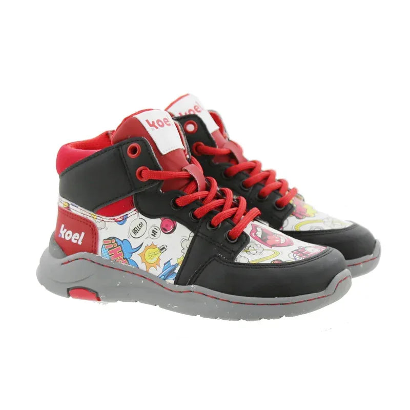 KOEL Barefoot Sneakers für Teenager - SAMU PRINT - red – Barfußschuhe - Mehrfarbig | Jetzt bei shoedealo.shop entdecken – Bild 7