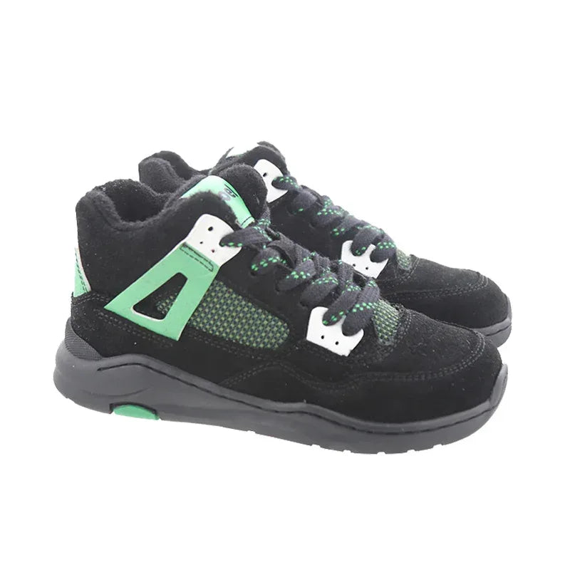 KOEL Barefoot Kinder Übergangsschuhe Sneakers SAMI olive – Barfußschuhe - Grün | Jetzt bei shoedealo.shop entdecken! – Bild 7