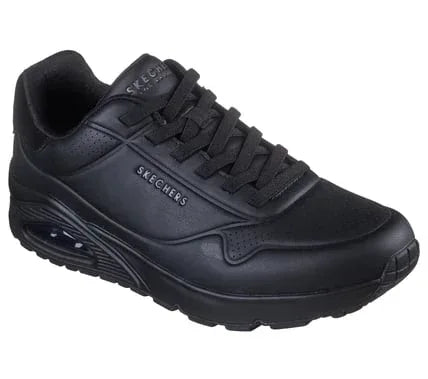 SKECHERS in Übergröße UNO TAILORED AIR 183007 BBK – Sneakers - Schwarz | Jetzt bei shoedealo.shop entdecken!