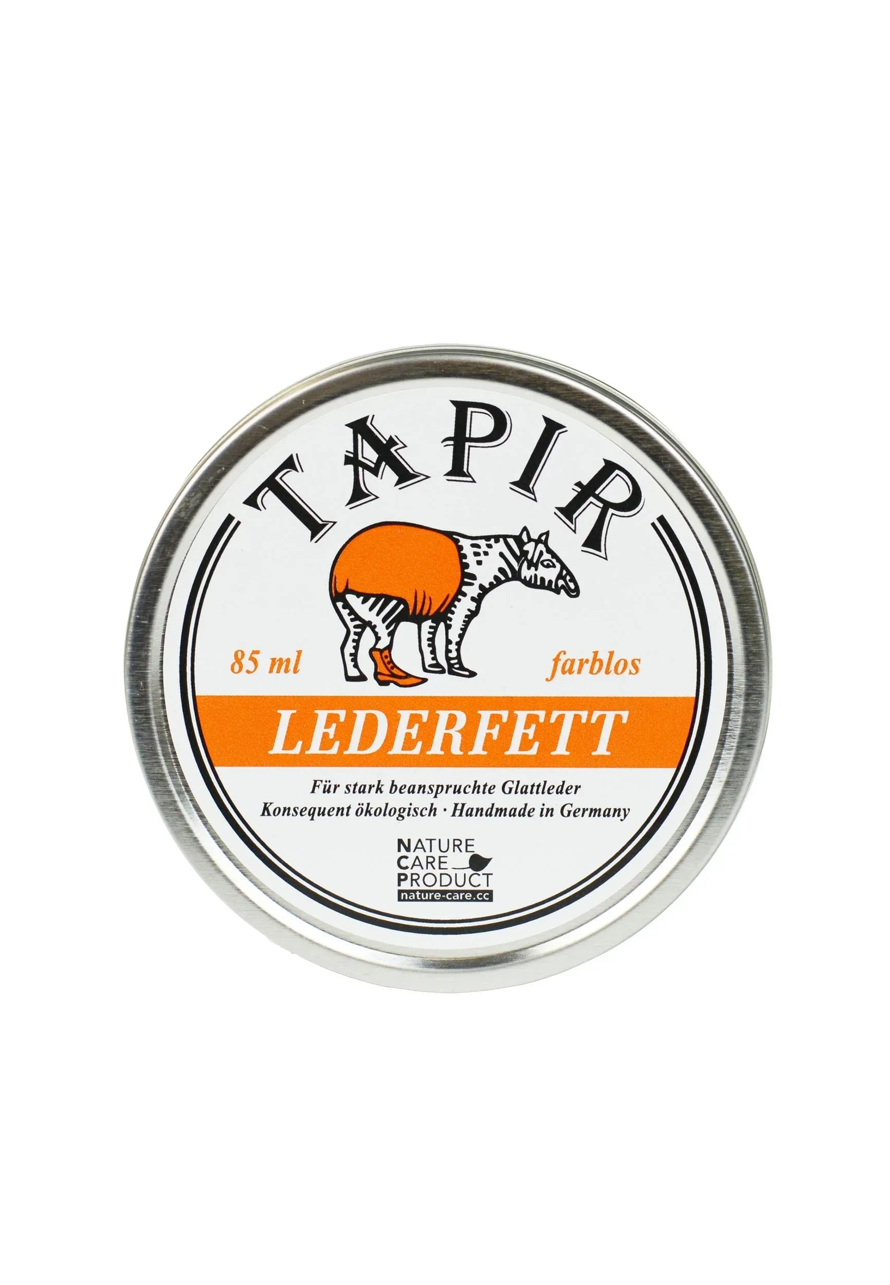 TAPIR - Schuh- und Lederpflege LEDERFETT farblos 85ml