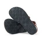 KOEL Damen Barefoot Sandalen ATHENA chocolate
