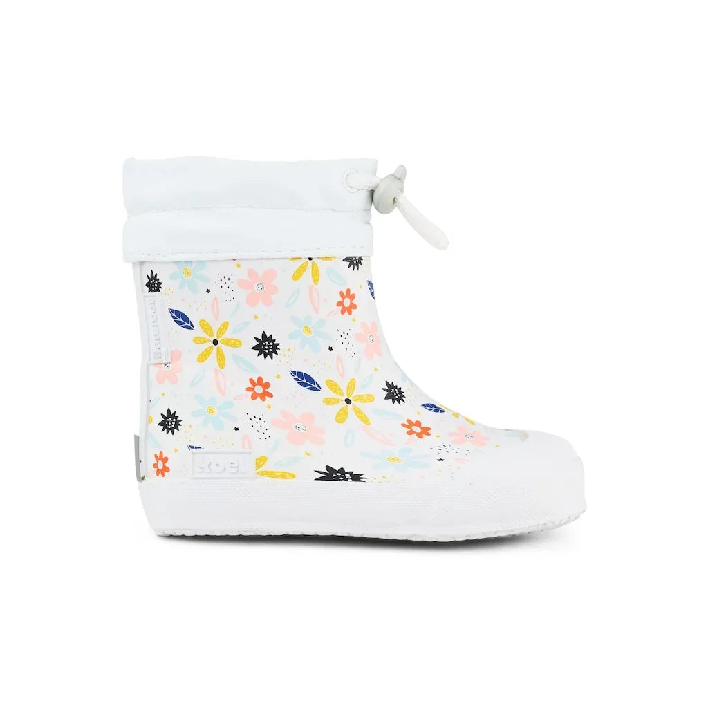 KOEL Barefoot Gummistiefel für Kleinkinder Wellies WIBI SOLID Flowers White – Gummistiefel - Mehrfarbig | Jetzt bei  – Bild 7