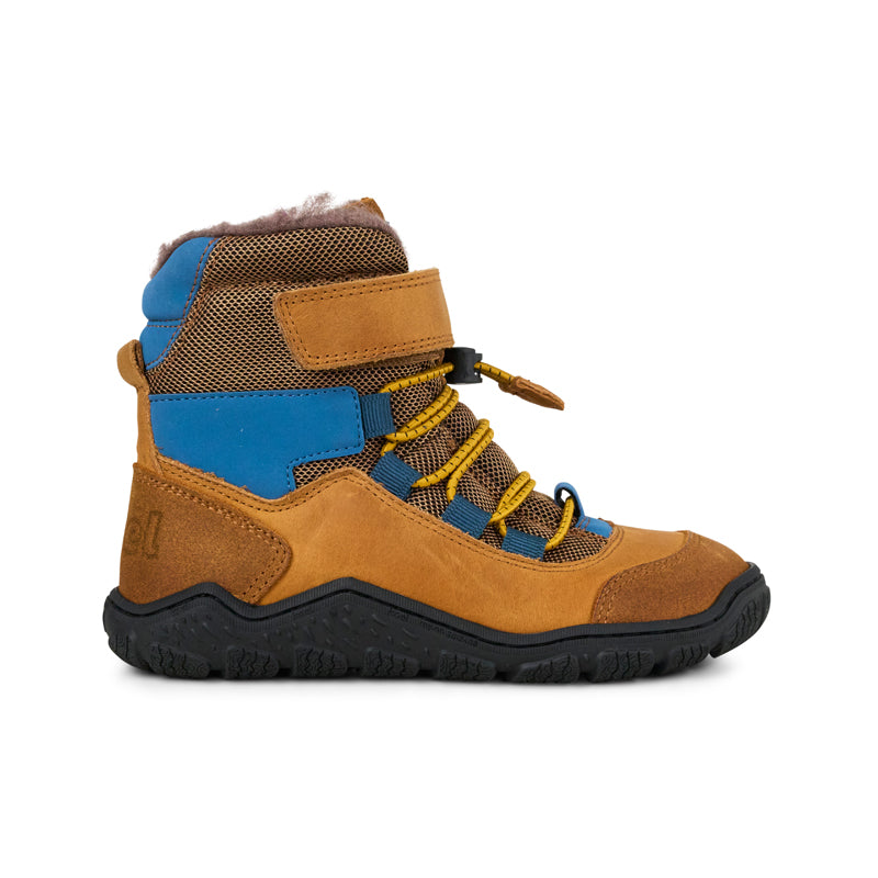 KOEL Barefoot Kinder gefütterte Boots RAVO WOOL TEX miel