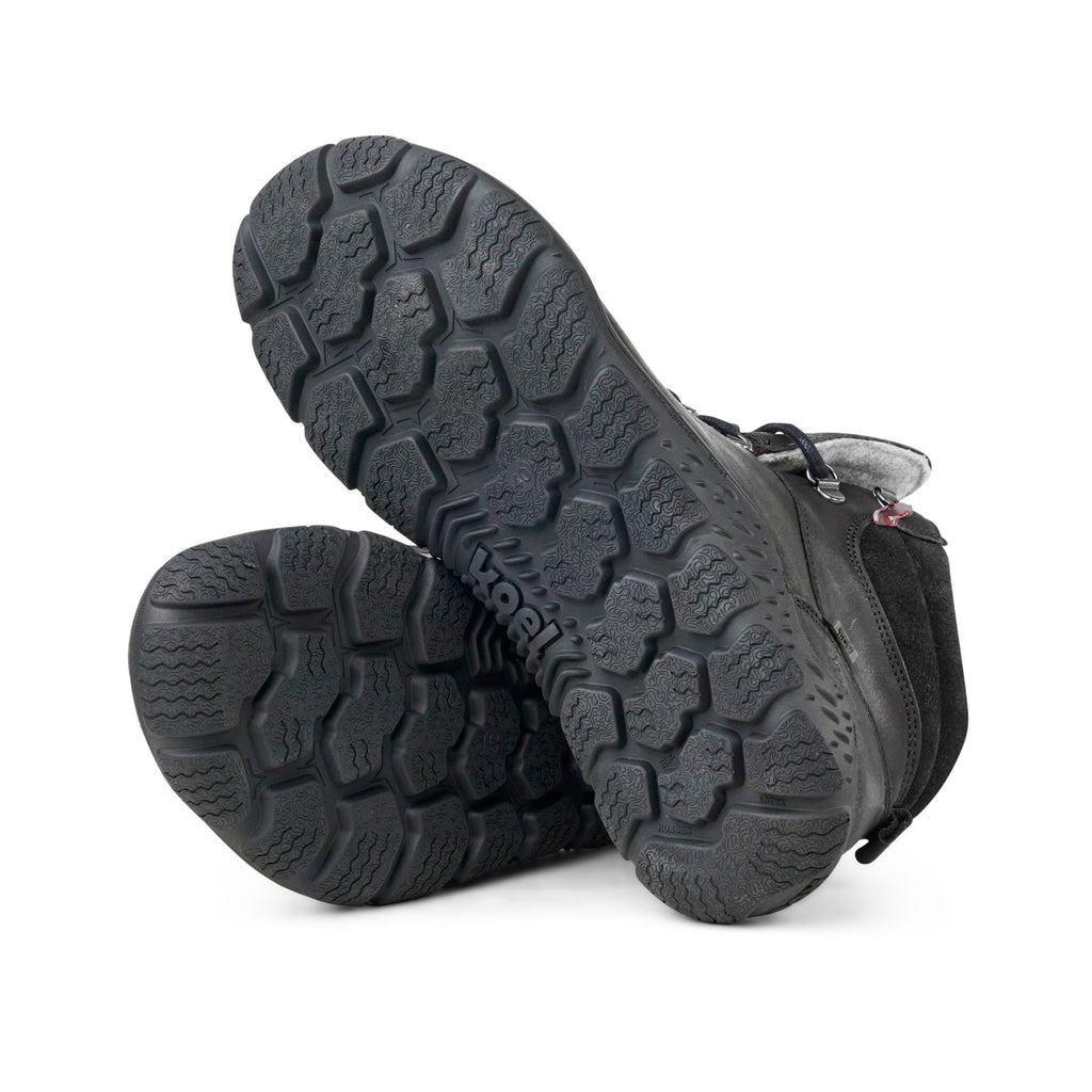 KOEL Damen Barefoot Booties RIKA LAMBSWOOL - black